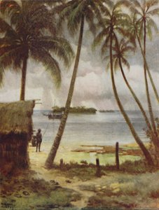 Een lagune, Salomonseilanden, 1923