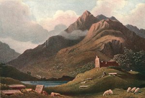 Een berglandschap - Ben Lomond door Unbekannt