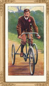 Een opmerkelijke tricyclist - F. T. Bidlake door Unbekannt