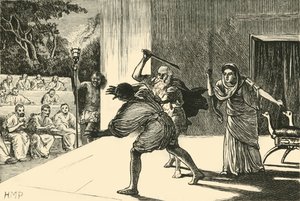 Een Romeinse komedie, 1890 door Unbekannt