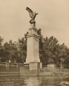 Een Romeinse adelaar symboliseert passend de vliegende mannen van de Grote Oorlog, ca. 1935
