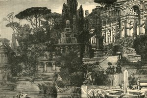 Een Romeinse villa, 1890