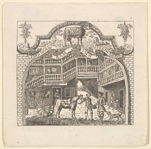 Een taveerkaart voor John Shaw, 1790s door Unbekannt