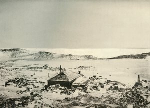 Een uitzicht op de hut naar het noorden, ca. 1908, 1909