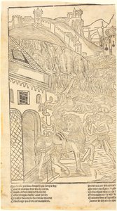 Een waarschuwing tegen het spelen van dobbelstenen, ca. 1500 door Unbekannt