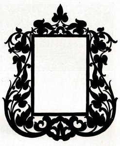 Een ontwerp voor een schilderijlijst getiteld Aesthetic, 1898 door Unbekannt