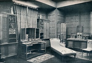 Een kleedkamer door Georges de Feure 1868-1943, 1900 door Unbekannt