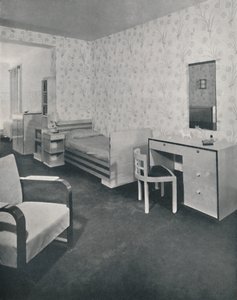 Een kinderkamer ontworpen voor de Frankl Galleries, Inc., 1933