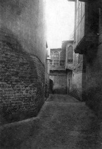 Een straat in Bagdad, 1918 door Unbekannt