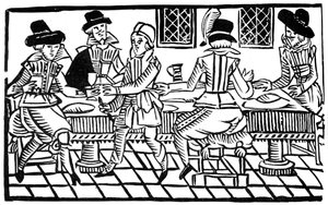 Een dinerfeest, begin 17e eeuw, 1893
