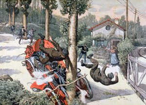 Een vreselijk ongeluk, Parijs naar Madrid race, 1903