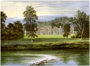 Abbotsford, Roxburghshire, Schotland, huis van de familie Scott, ca. 1880