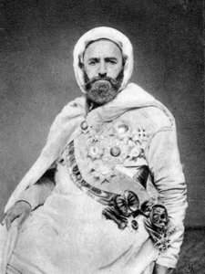 Abd al-Qadir, Algerijnse soefi en politieke en militaire leider, 1875