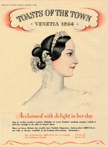 Met vreugde begroet in haar tijd, Toasts van de Stad - Venetia 1854, 1940 door Unbekannt