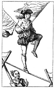 Acrobaat oefening, 1885