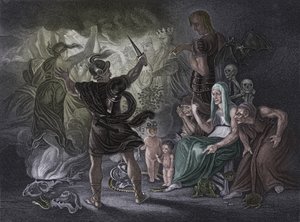 Act IV Scene i uit Macbeth, 19e eeuw