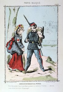 Adieux dun Moblot a la Mobile, 1870-1871