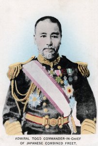 Admiraal Togo, Opperbevelhebber van de Japanse Gecombineerde Vloot, ca. 1903-1905