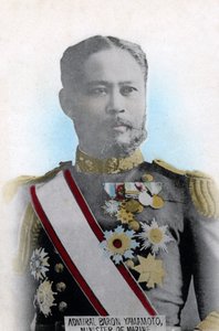 Admiraal Yamamoto, Japanse Minister van de Marine, c1904-1905