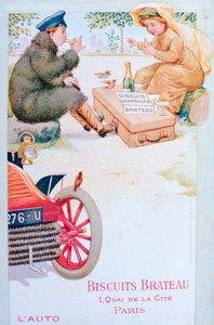Advertentie voor Biscuits Brateau, ca. 1900