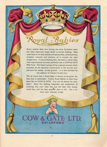 Advertentie voor Cow & Gate Ltd., 1951 door Unbekannt