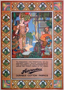 Advertentie Voor Horrockses Stoffen, 1920 door Unbekannt