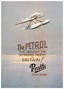 Advertentie voor Pratts Ethyl Benzine, ca. 1928 door Unbekannt