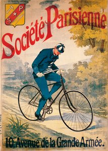 Advertentie voor Societe Parisienne fietsen