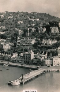 Luchtfoto van Torquay, 1939
