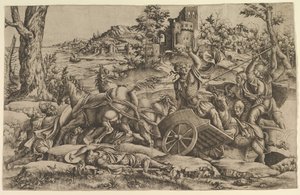 Agamemnon doodt Odios, ca. 1545
