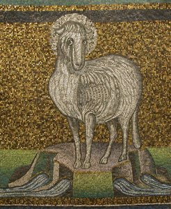 Agnus Dei, Byzantijns, vroege 20e eeuw origineel gedateerd 6e eeuw door Unbekannt