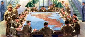 Luchtalarm Voorzorgsmaatregelen, sigarettenkaart, Brits