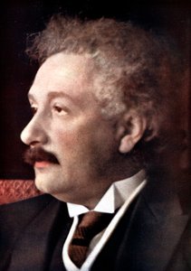Albert Einstein, Duits-Zwitsers-Amerikaanse wiskundige en natuurkundige, ca. 1925