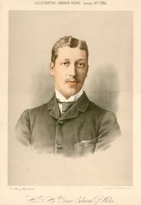 Albert Victor, Hertog van Clarence, 1885 door Unbekannt