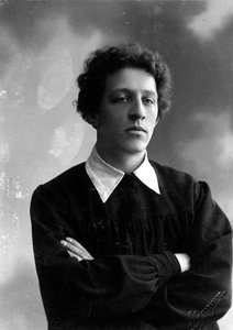 Alexander Blok, Russische dichter, ca. 1900