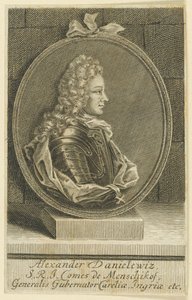 Alexander Danilovich Menshikov, Generalissimo, Prins van het Heilige Roomse Rijk, 1705