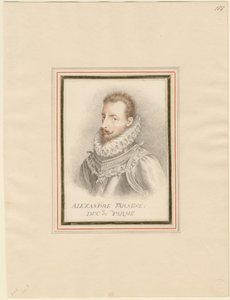 Alexander Farnese, hertog van Parma door Unbekannt