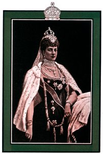 Alexandra van Denemarken 1844-1925, Koningin-Gemalin van Koning Edward VII, 1902-1903 door Unbekannt