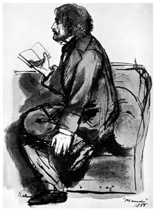 Alfred, Lord Tennyson, Britse dichter, 1855 1956 door Unbekannt