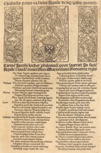 Allegorie van de adelaar en keizer Maximiliaan I, 1497 door Unbekannt