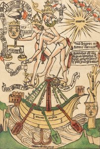 Allegorie van de ontmoeting van paus Paulus II en keizer Frederik III, ca. 1470 door Unbekannt