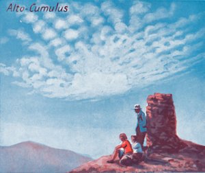 Alto-Cumulus - Een Dozijn van de Belangrijkste Wolkenvormen in de Lucht, 1935 door Unbekannt