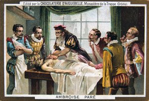 Ambroise Paré, 16e-eeuwse Franse militaire chirurg, 19e eeuw