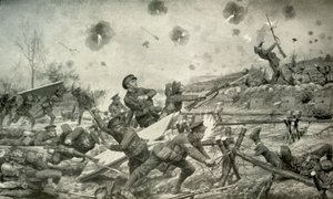 Een aanval geleid door een bombardementseenheid, 1919