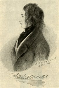 Een vroeg Dickens portret door Unbekannt