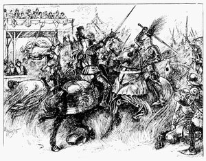 Een Engels toernooi, 1909 door Unbekannt