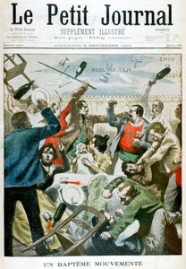 Een bewogen doop, 1901