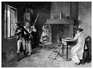 Een incident in de Witte Terreur, 1815, 1895