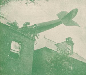 Een onverwachte bezoeker, ca. 1918 door Unbekannt