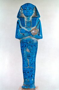 Oud-Egyptisch grafbeeldje, 13e-12e eeuw v.Chr. door Unbekannt